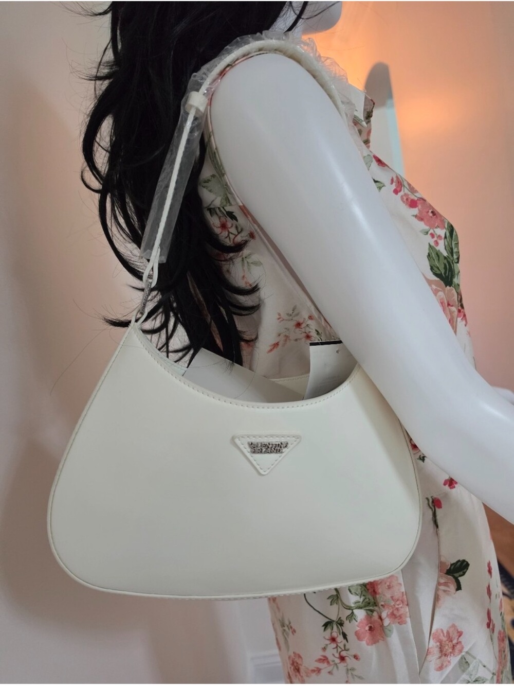 Valentino Orlandi White Patent Leather Shoulder Bag - Picture 5 of 5